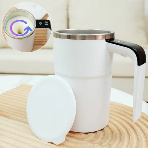 Coffee Mug USB Rechargeable Automatic Magnetic Cup IP67 Waterproof